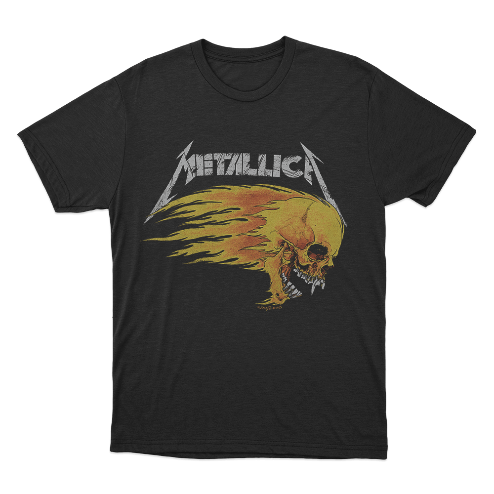 Flaming Skull 1994 Tour Unisex T Shirt Black Flaming Skull 1994 Tour Unisex T Shirt Black
