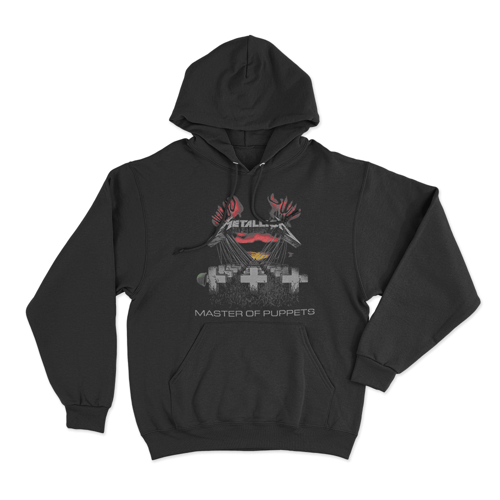 Master Of Puppets Unisex Hoodie Black Master Of Puppets Unisex Hoodie Black