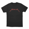 Metallica Logo Unisex T Shirt Black